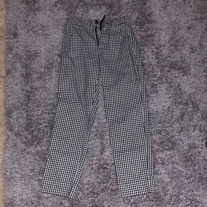 Checkered pants, so soft and cute